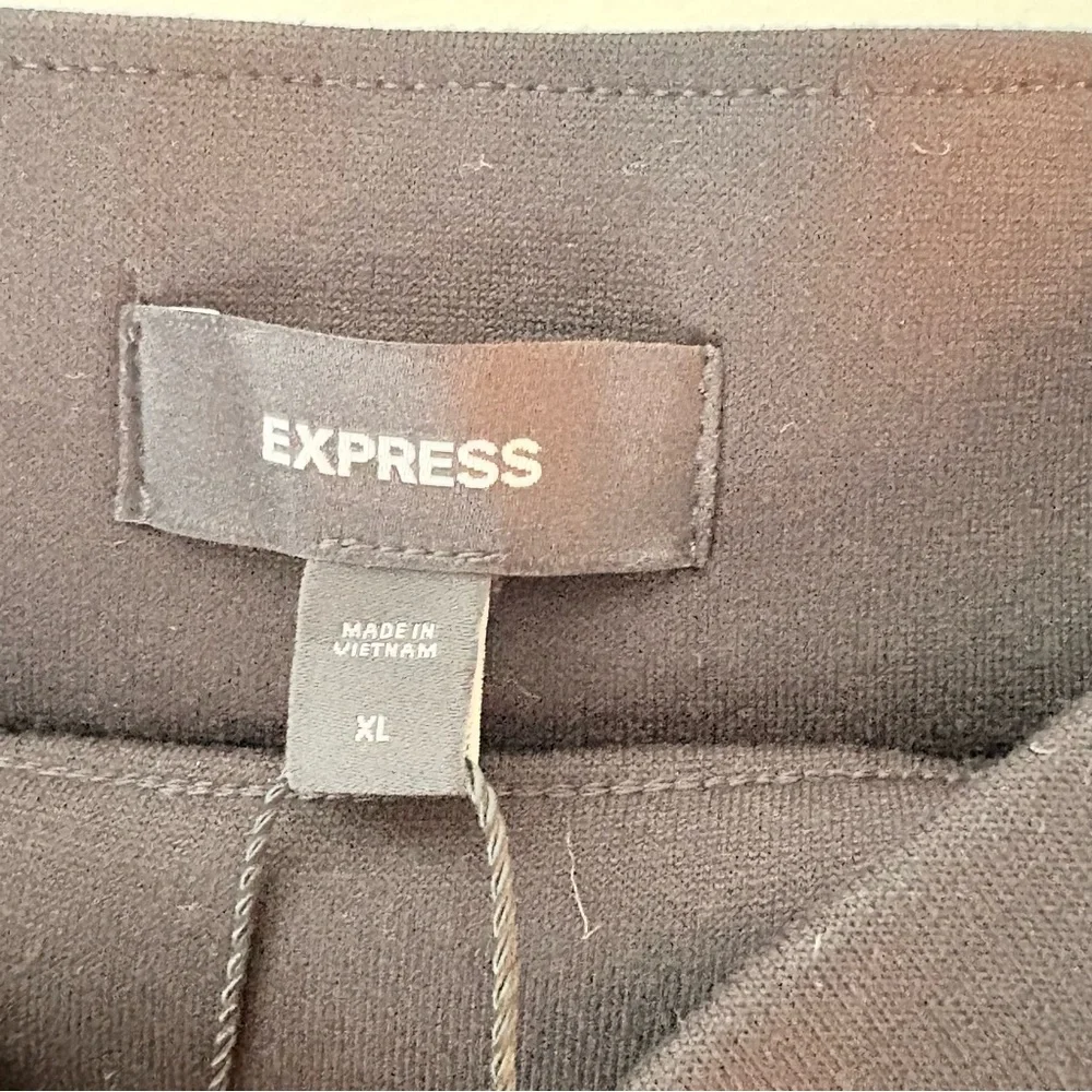 Express Black Pencil Skirt - Women's Tailored Midi - Picture 4 of 7